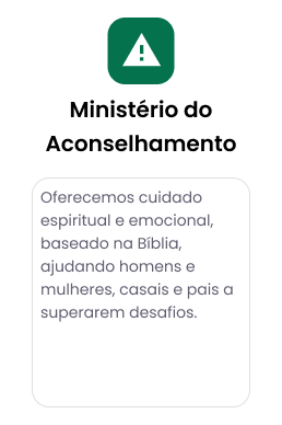 Status=Open, Ministério=Aconselhamento, Sistema=Mobile